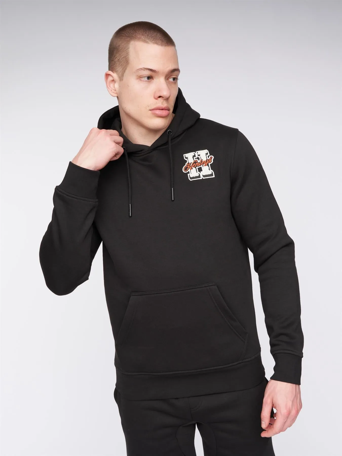 Aitchen Hoodie Black