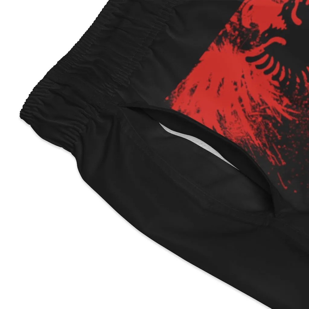 Albanian Flag Swim Trunks