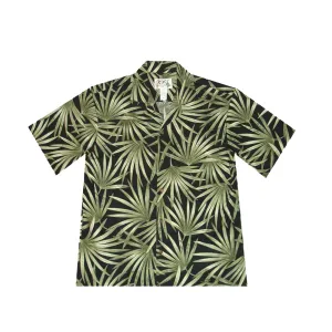 Authentic Hawaiian Shirt Palm Leaf Fever Print