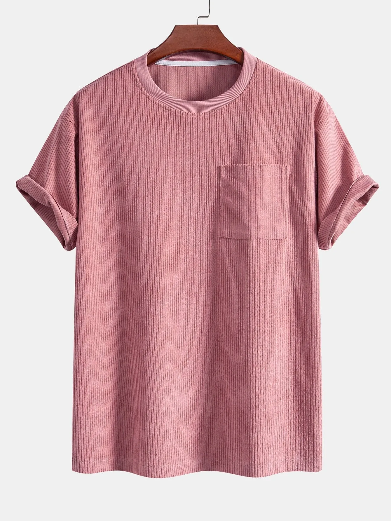 Baltasar® | Corduroy Oversize T-Shirt With Pocket & Shorts