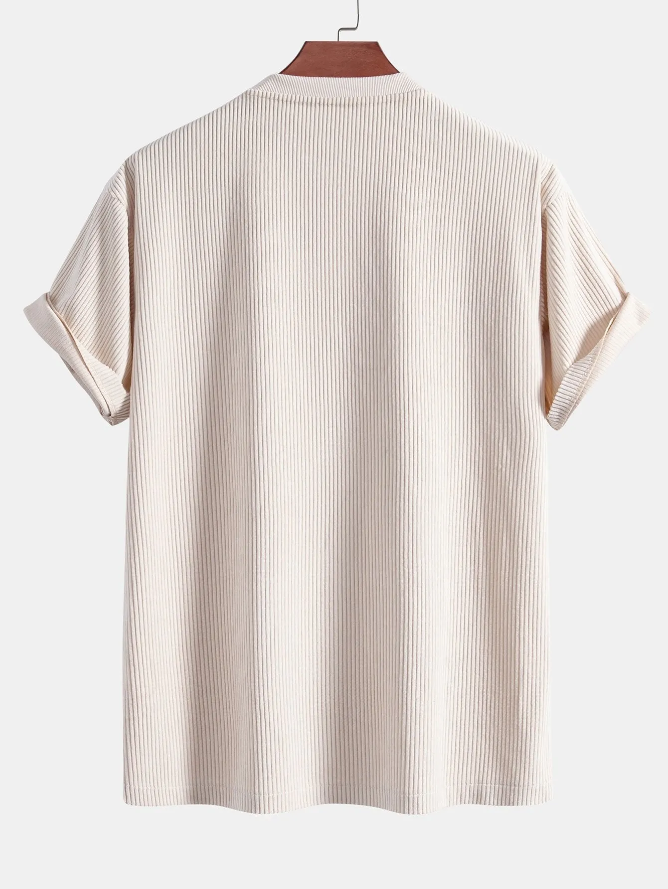Baltasar® | Corduroy Oversize T-Shirt With Pocket & Shorts