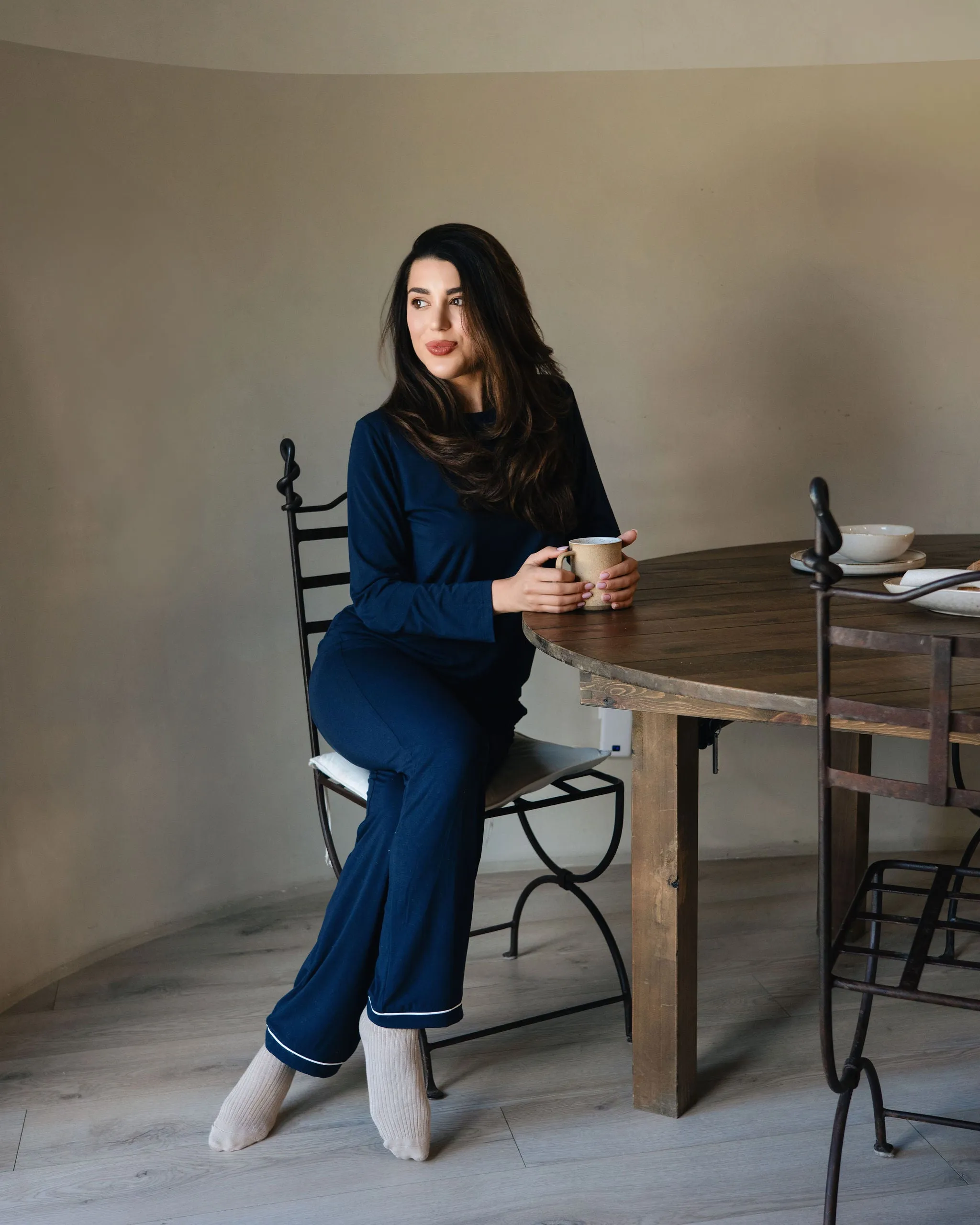 Bamboo Long-Sleeve Tee   Pant Set