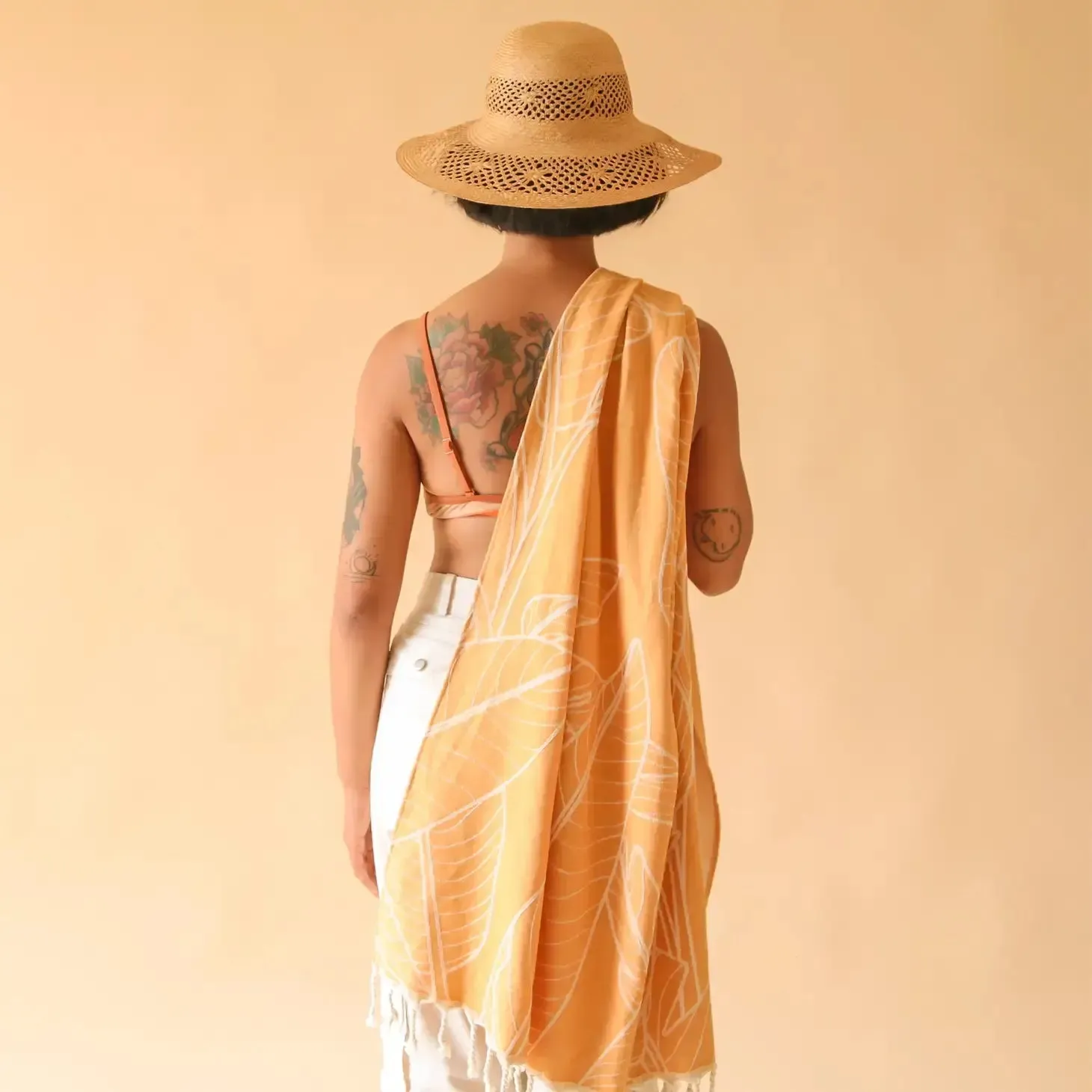 Beach Towel Banana Leaves