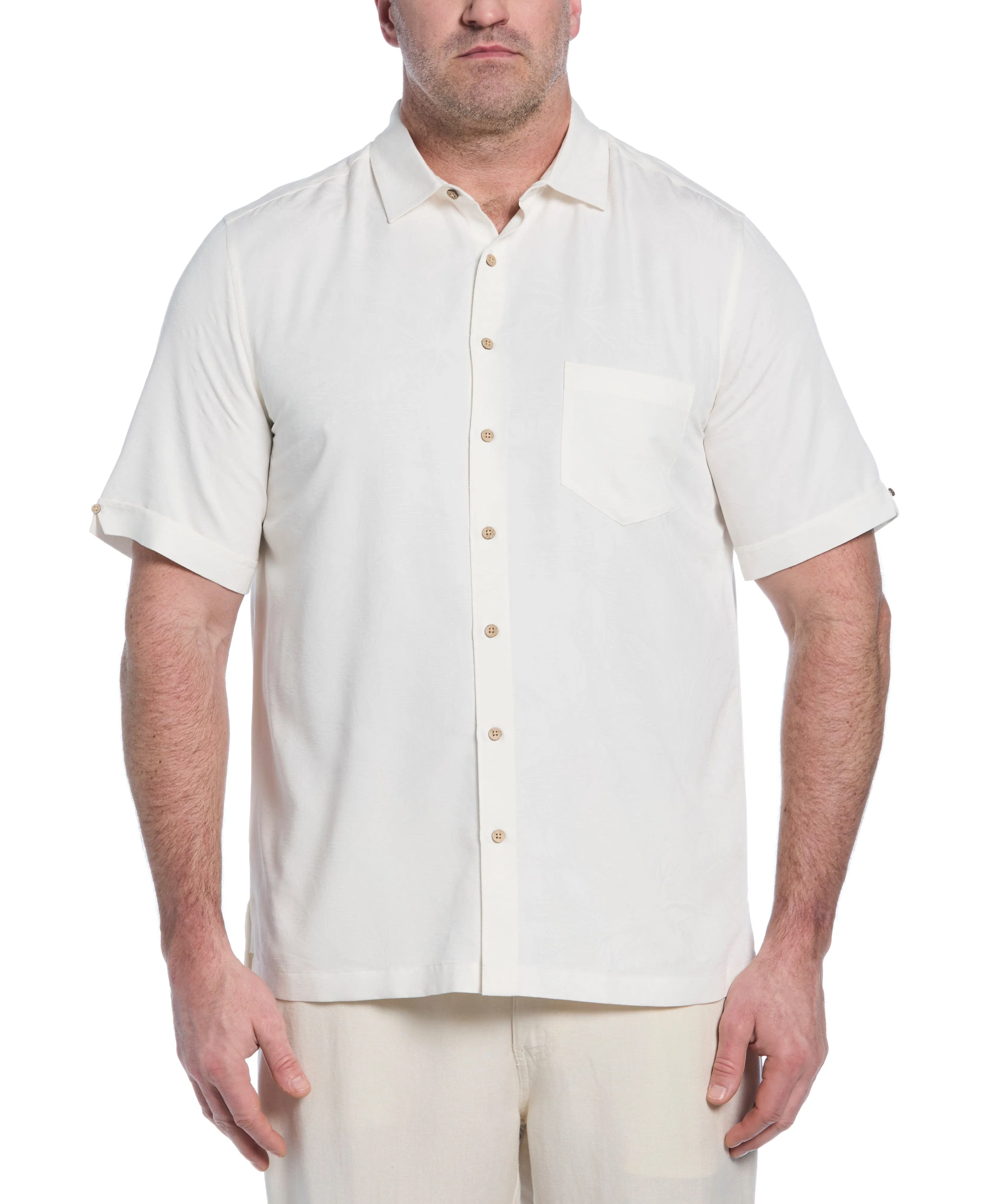 Big & Tall Palm Print Shirt