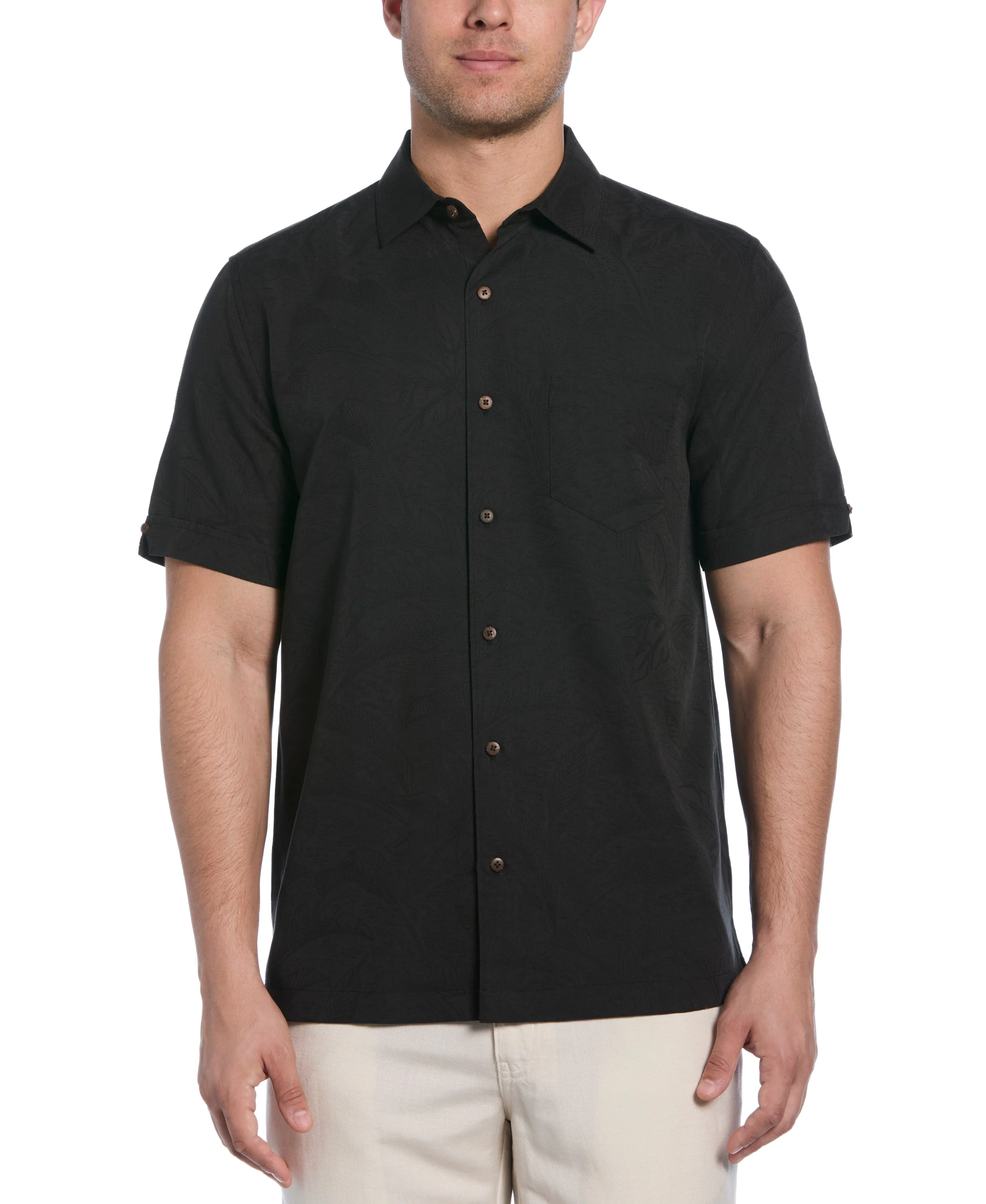 Big & Tall Palm Print Shirt