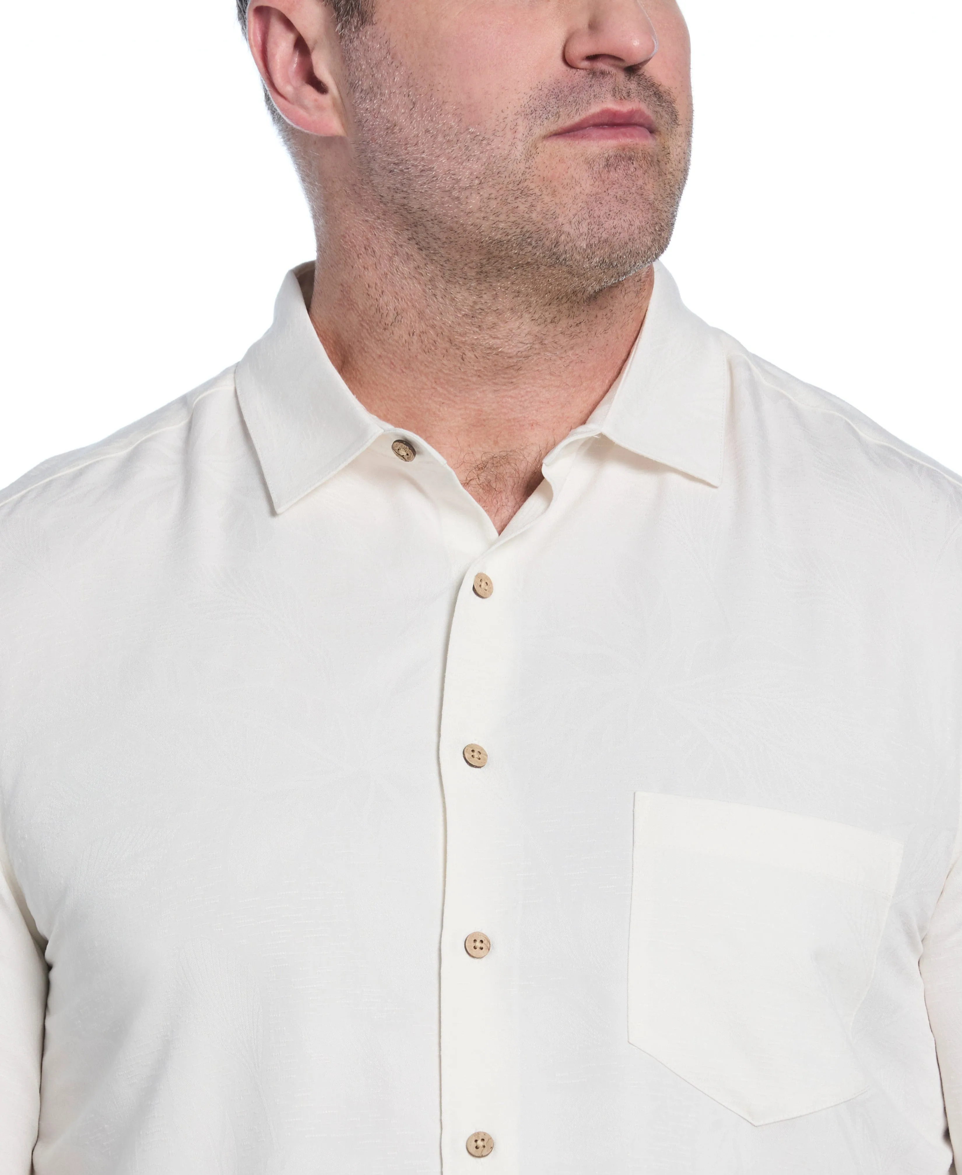 Big & Tall Palm Print Shirt