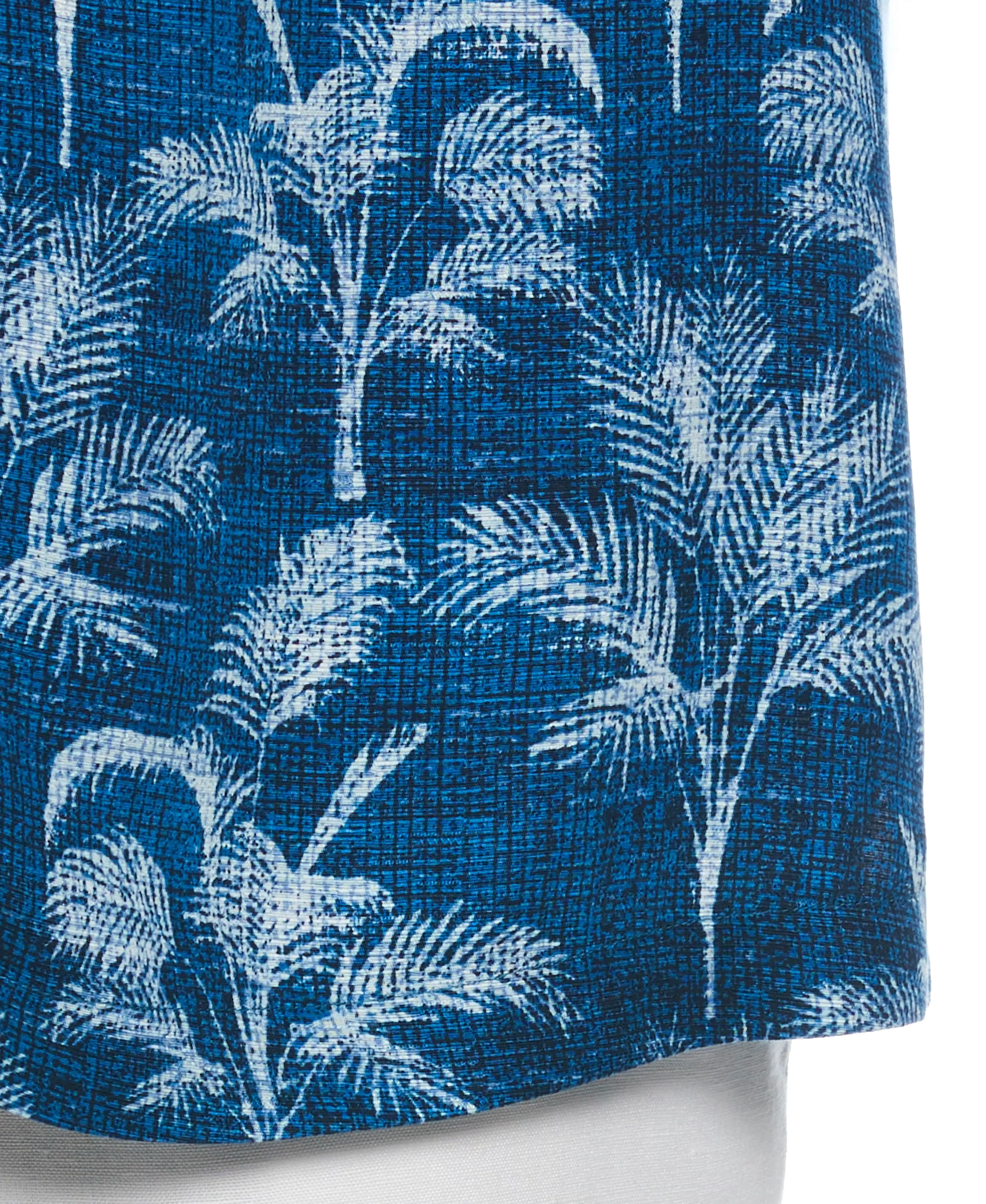 Big & Tall Palm Tree Print Shirt