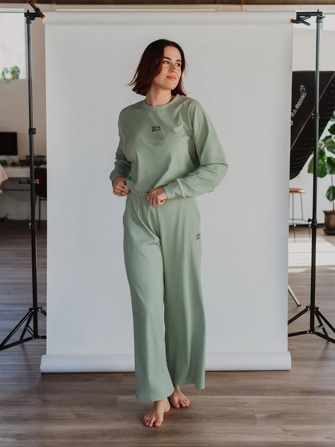 Big Feels Ribbed Pants