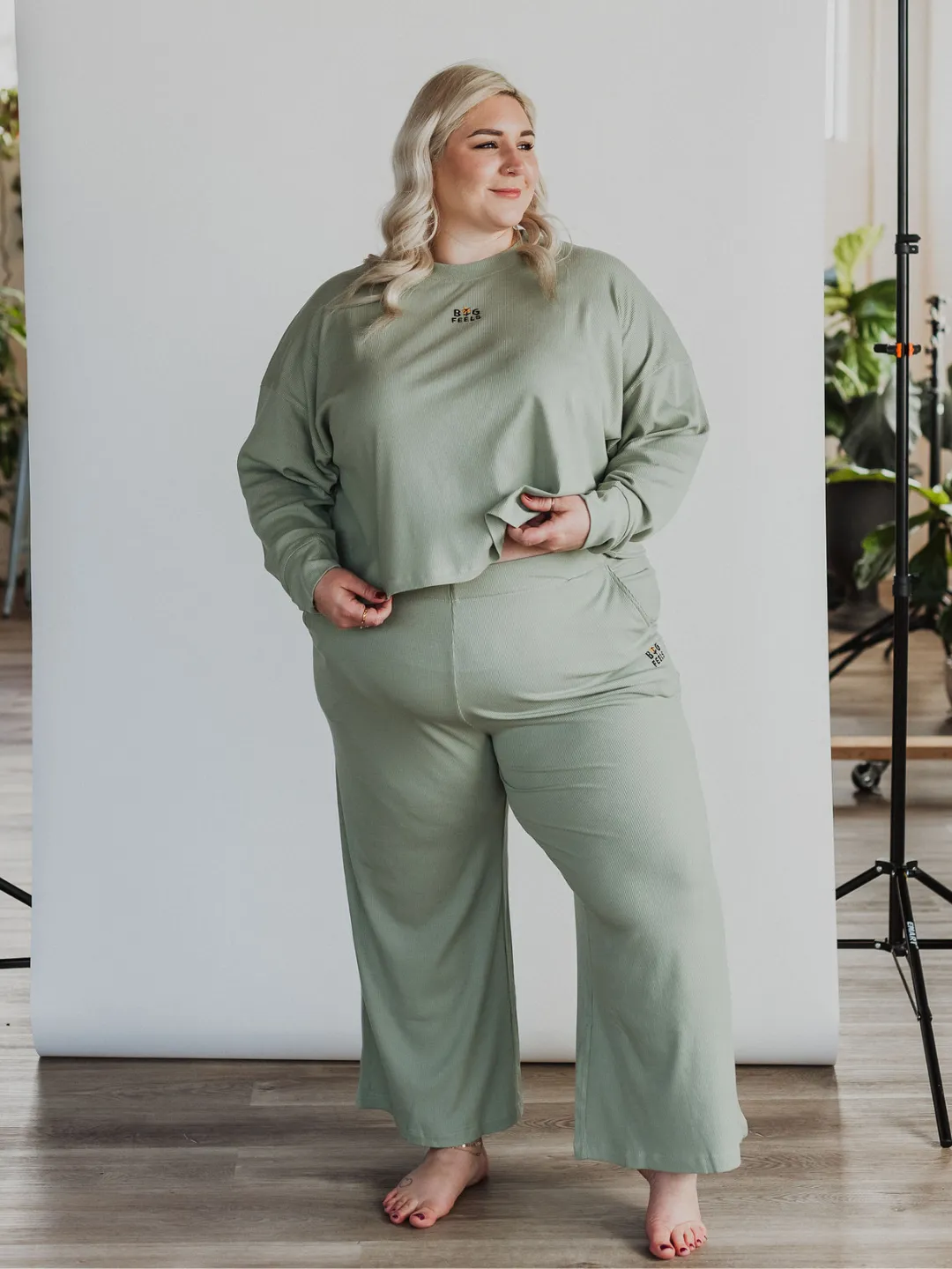 Big Feels Ribbed Pants