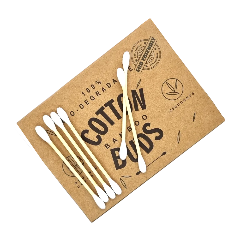 Biodegradable Bamboo and Organic Cotton Buds