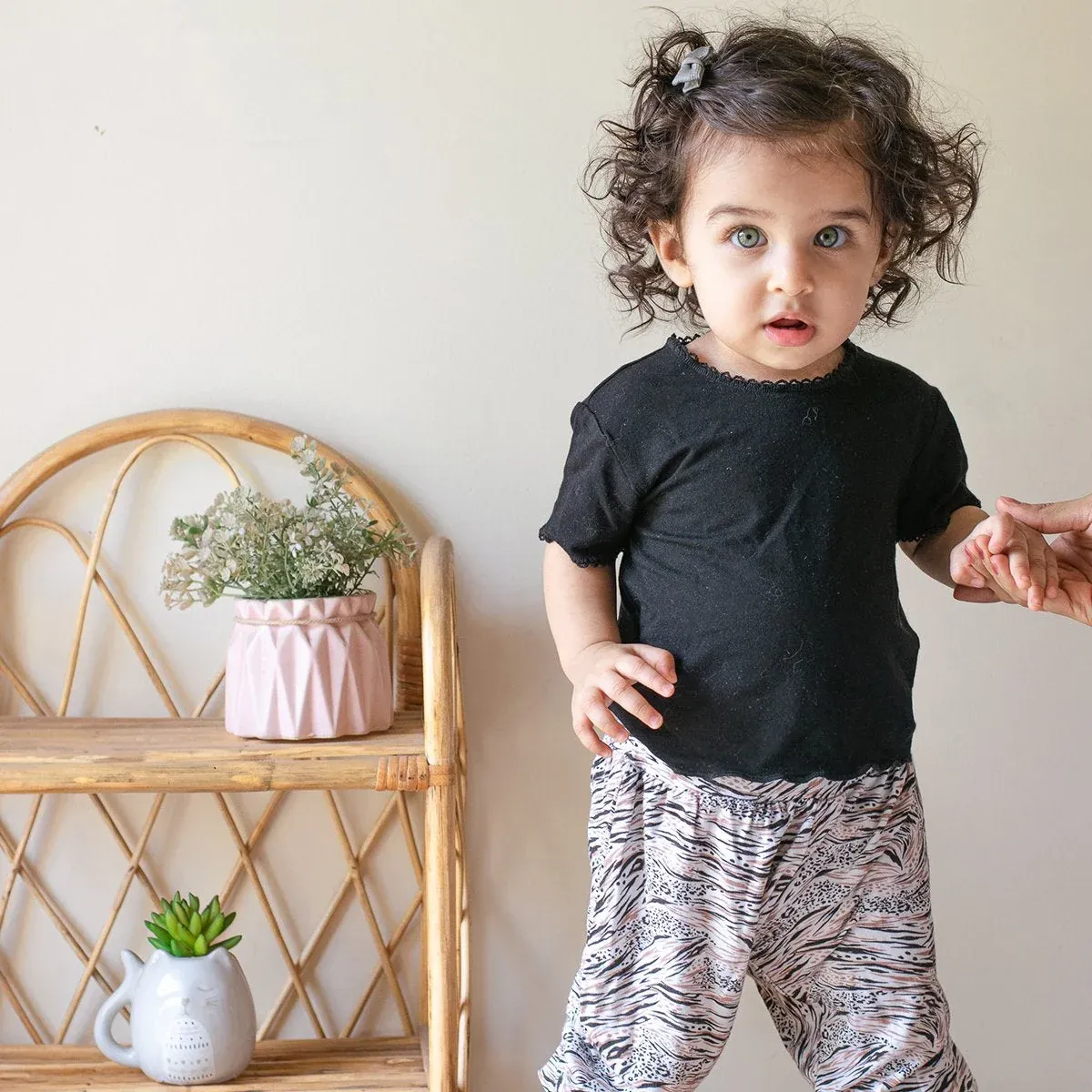 Black Beauty Bamboo T-shirt & Skirt Set