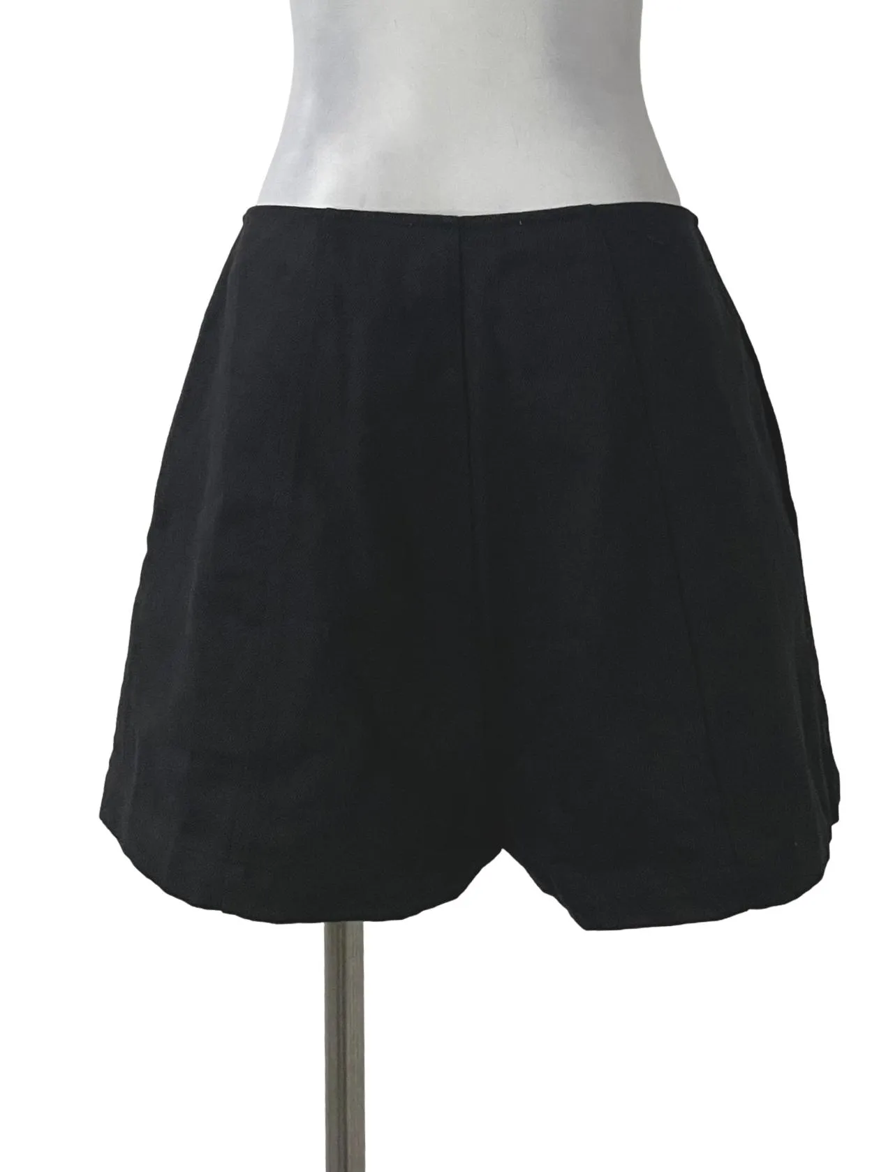 Black High Waisted Shorts