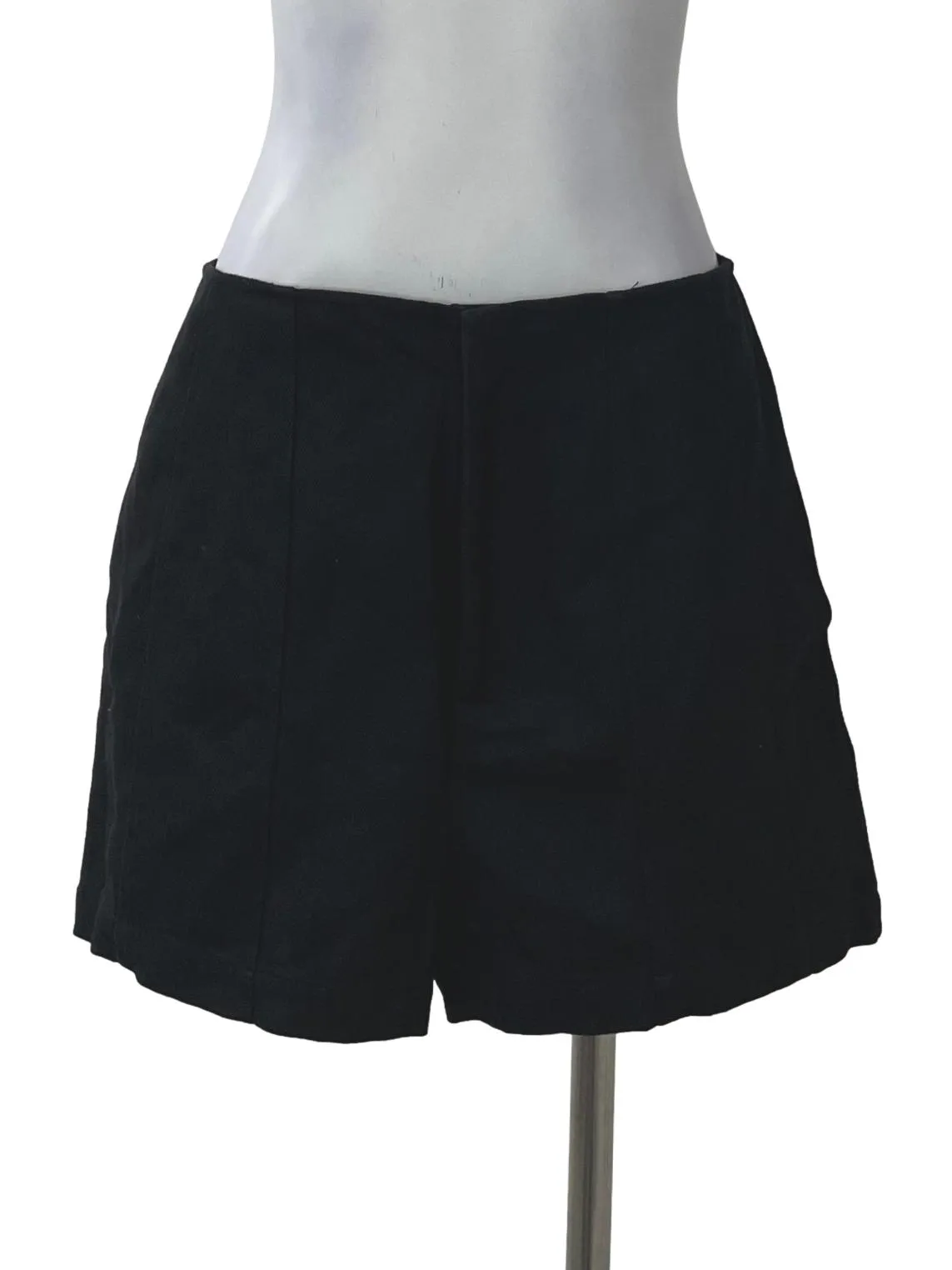 Black High Waisted Shorts
