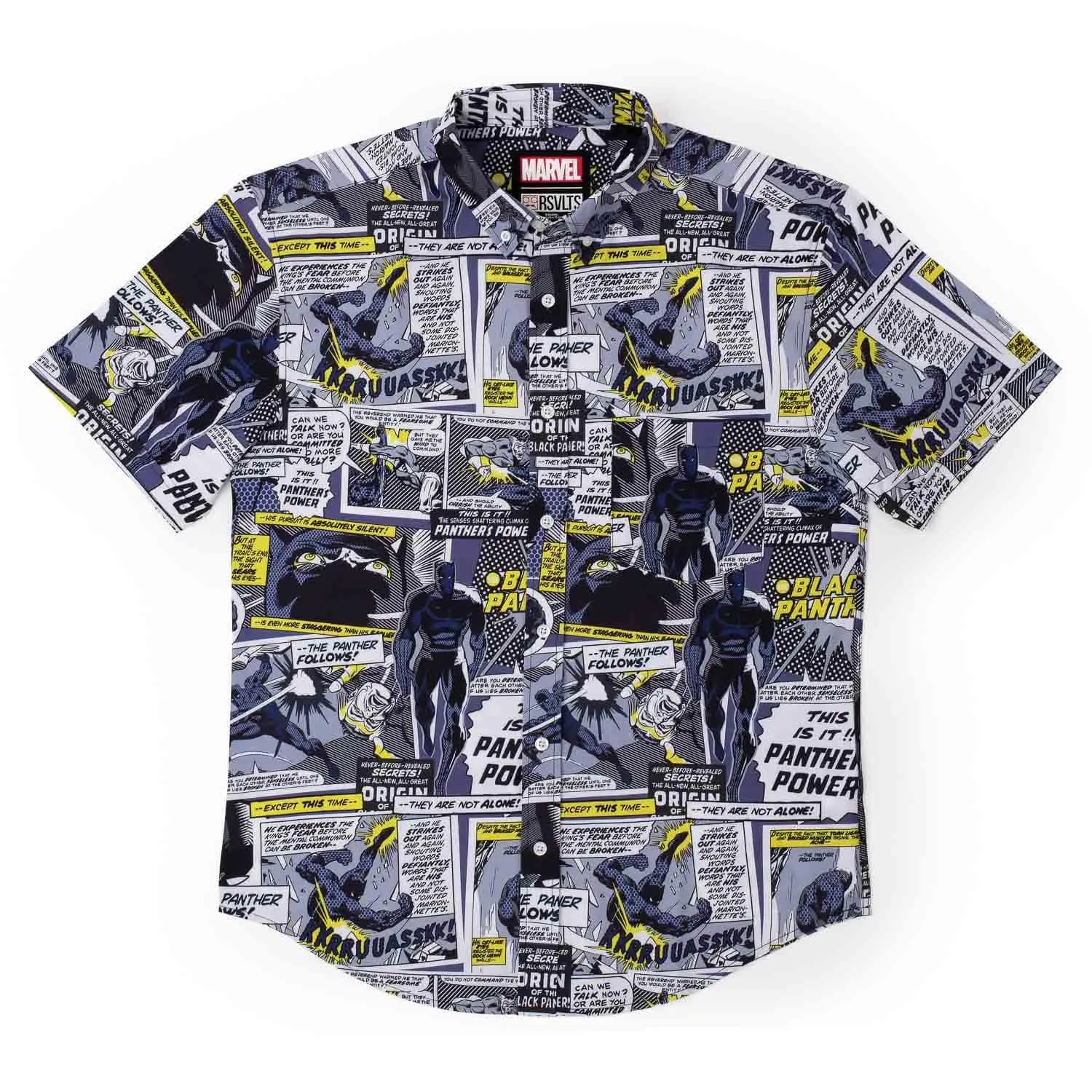 Black Panther "The Panther Follows" – KUNUFLEX Short Sleeve Shirt
