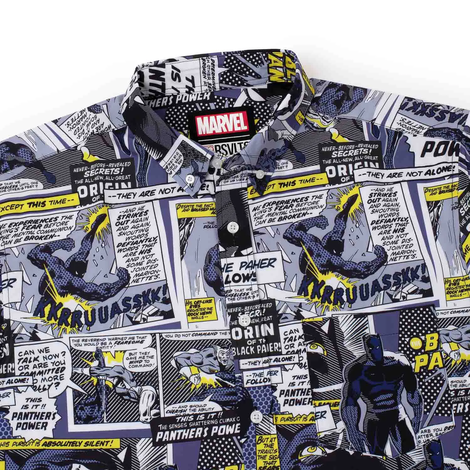 Black Panther "The Panther Follows" – KUNUFLEX Short Sleeve Shirt