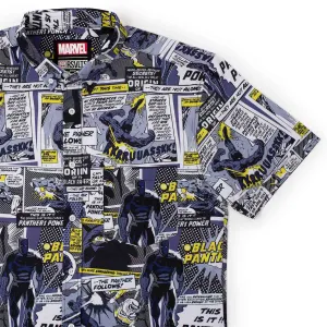 Black Panther "The Panther Follows" – KUNUFLEX Short Sleeve Shirt