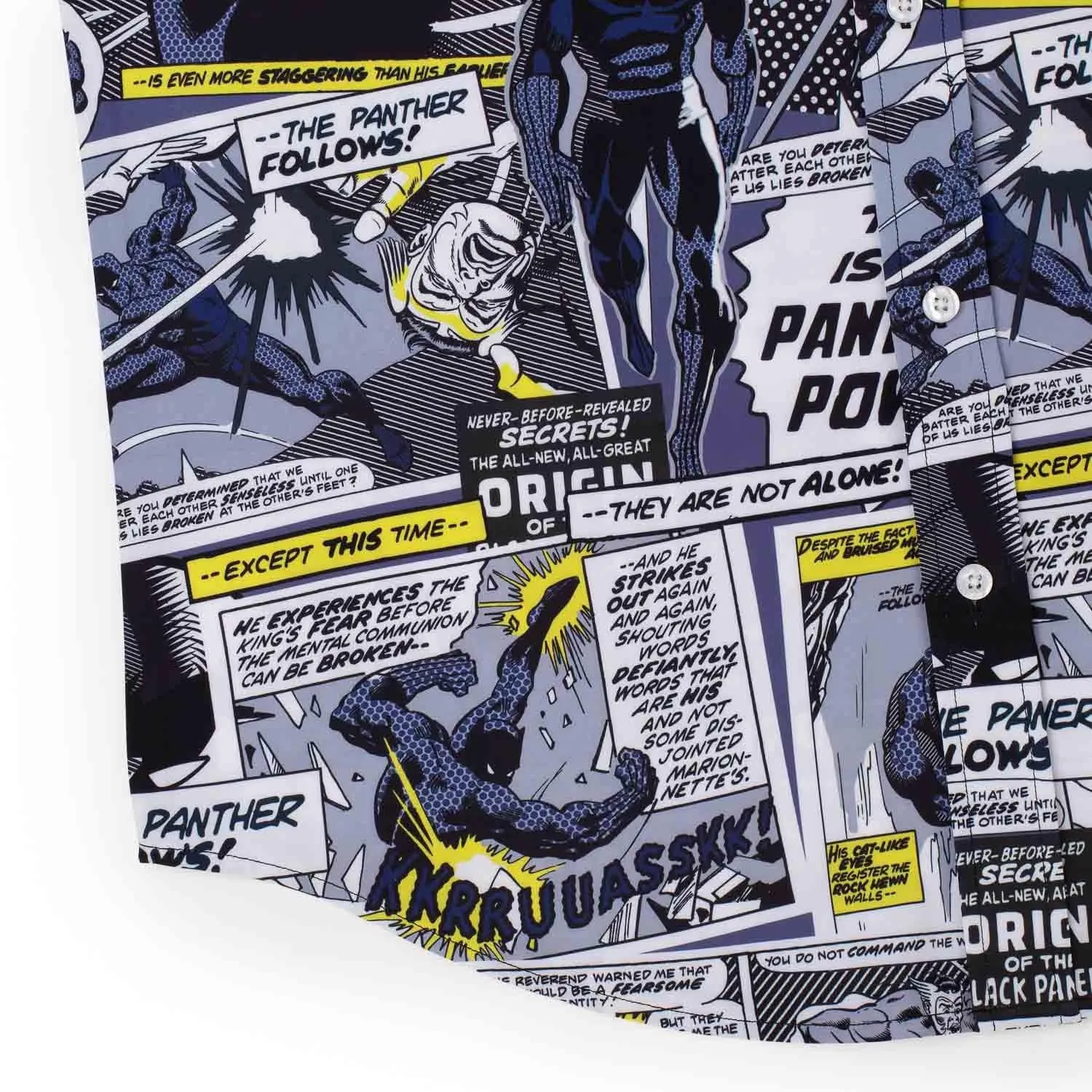 Black Panther "The Panther Follows" – KUNUFLEX Short Sleeve Shirt
