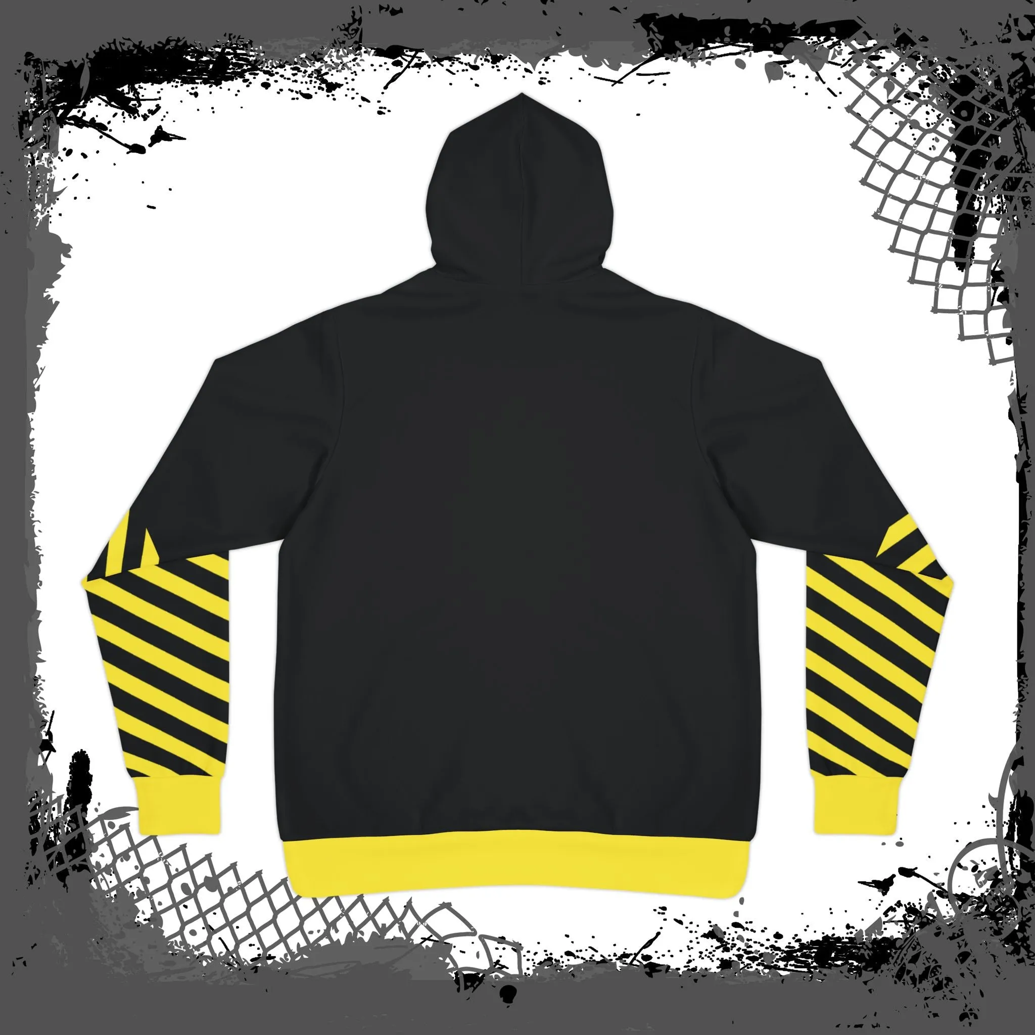 BLK/YEL "Twist" Hoodie