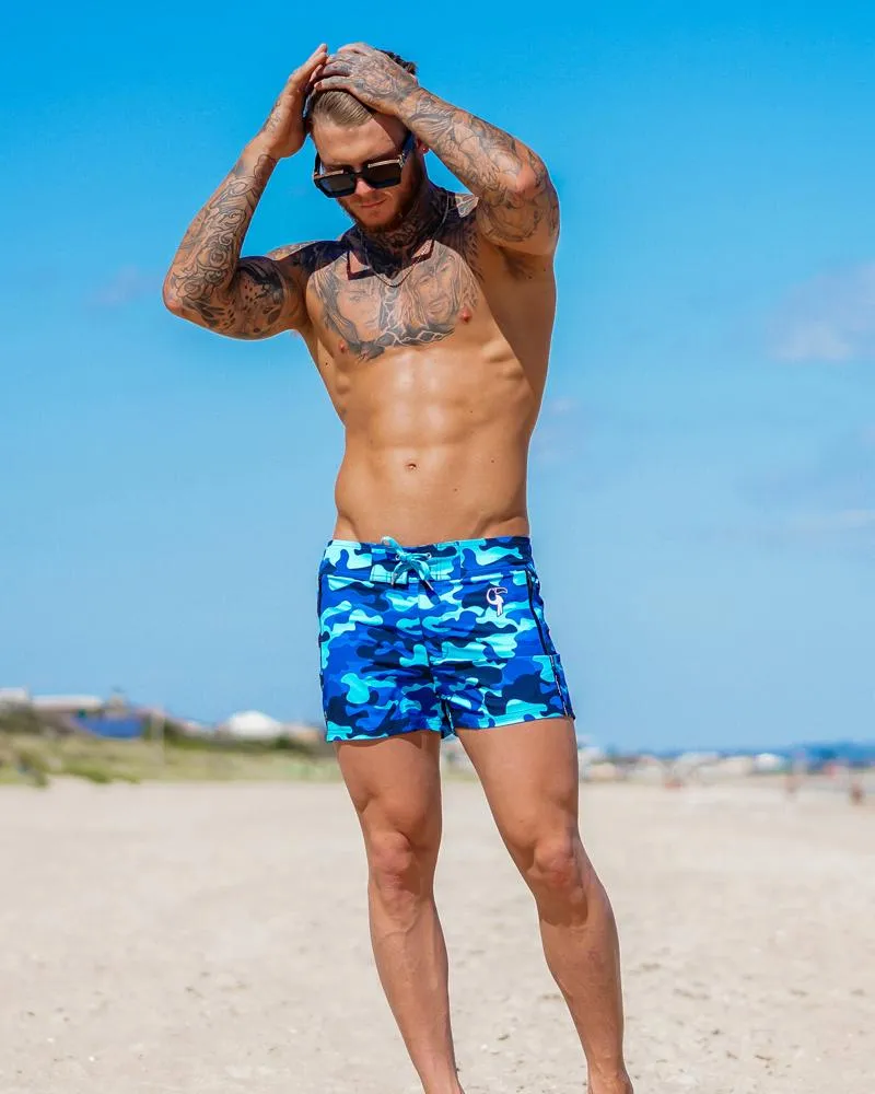 Blue Camo - 3"