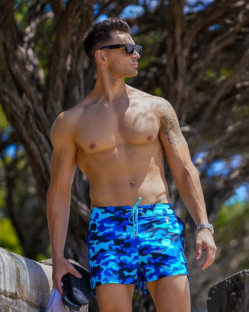 Blue Camo - 3"