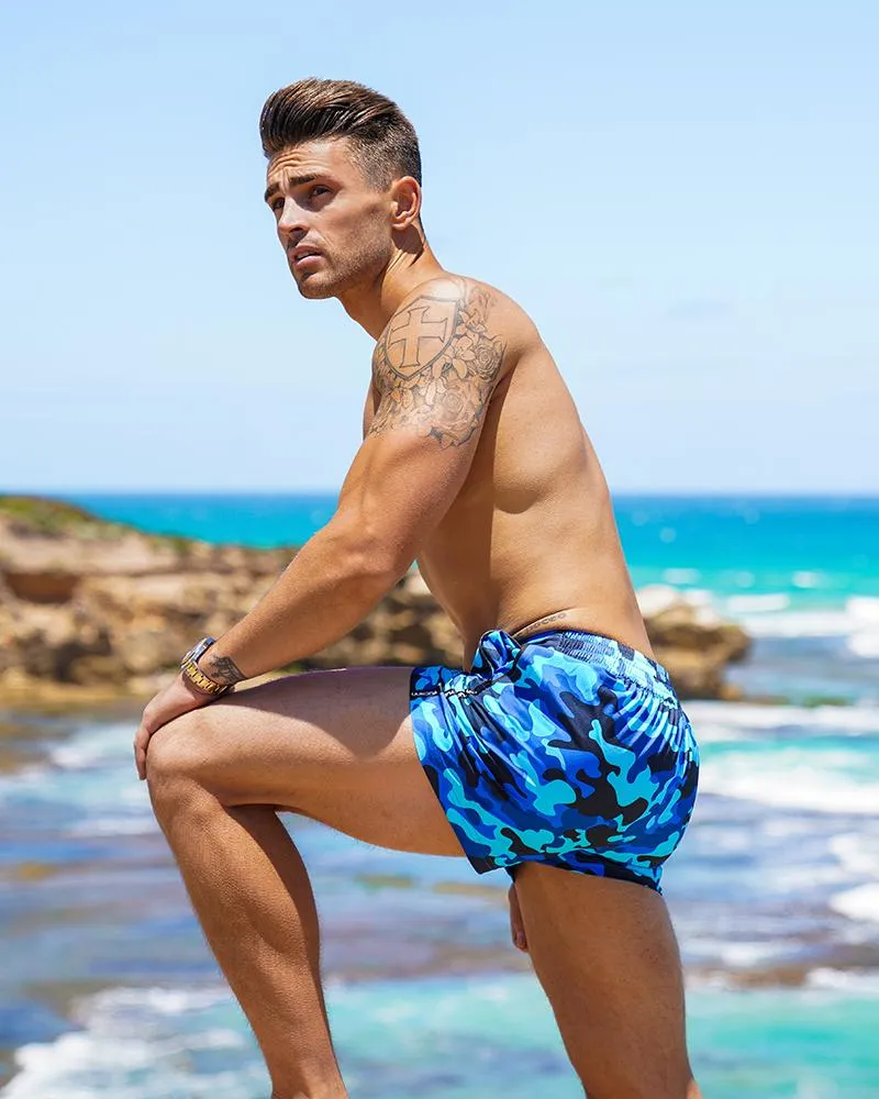 Blue Camo - 3"