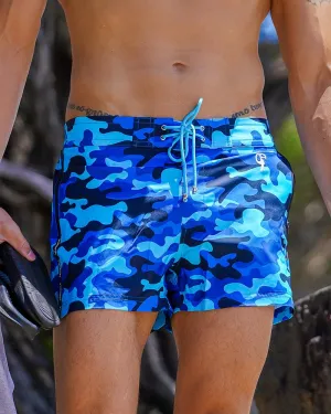 Blue Camo - 3"