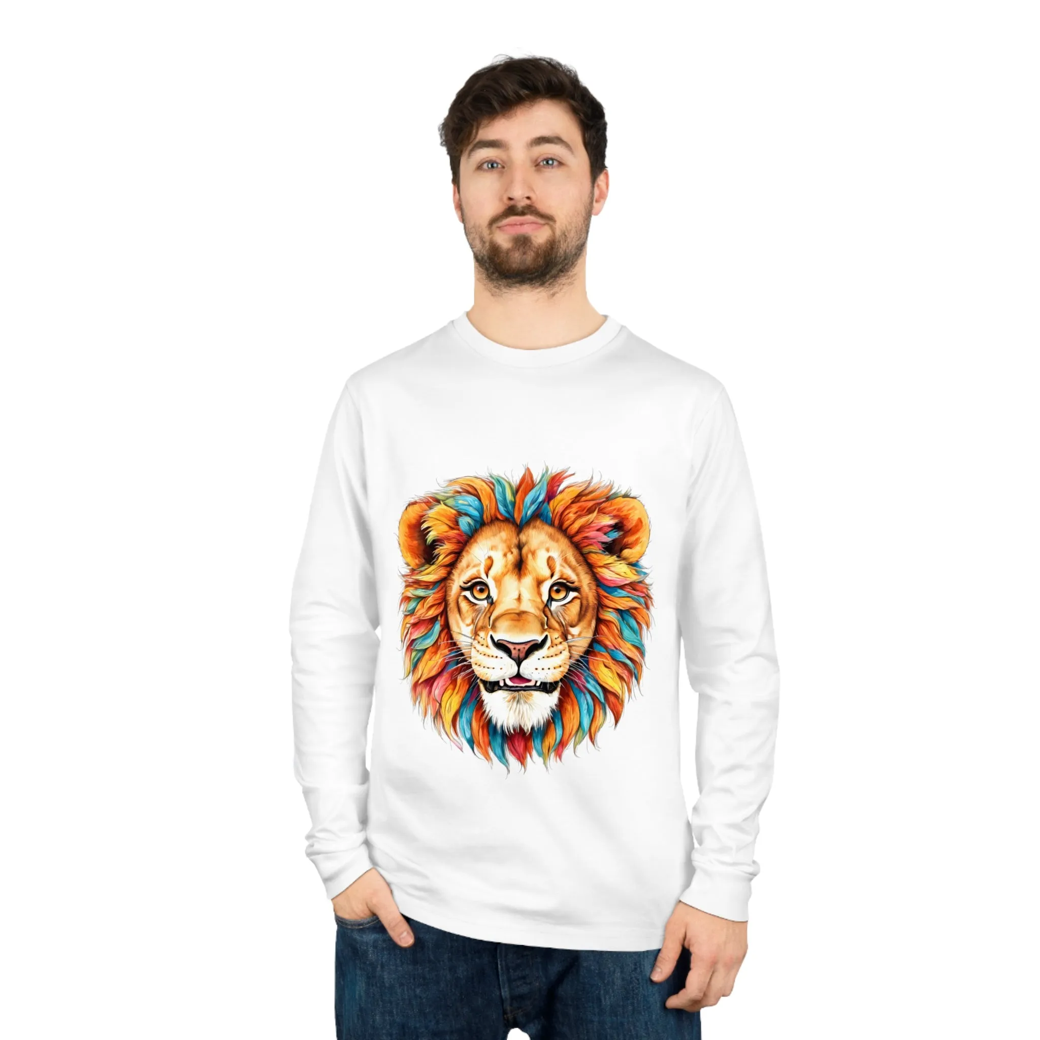 Blue Lion Organic Cotton Long Sleeve Tee