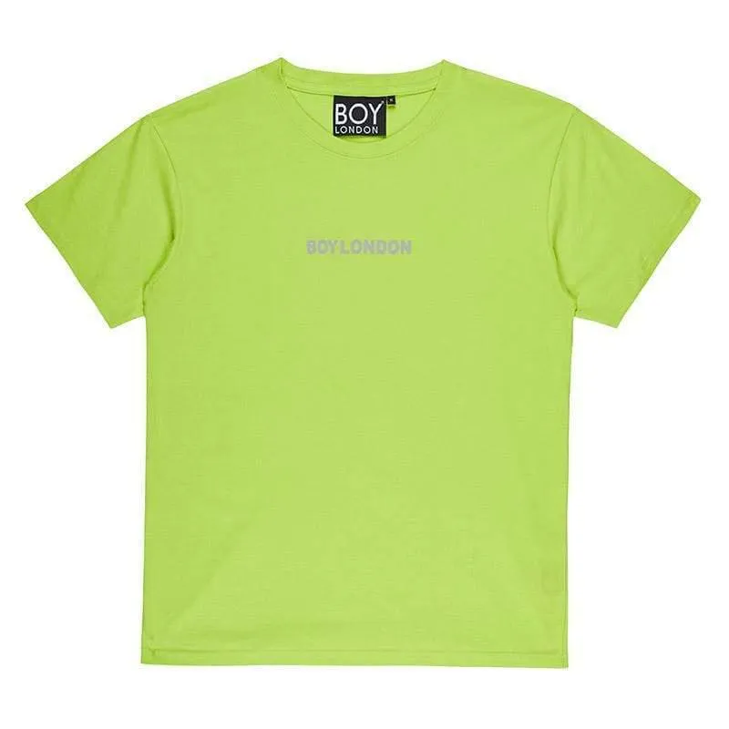 Boy London Reflective 3M Tee Green Women BOYLRMBT-GRN