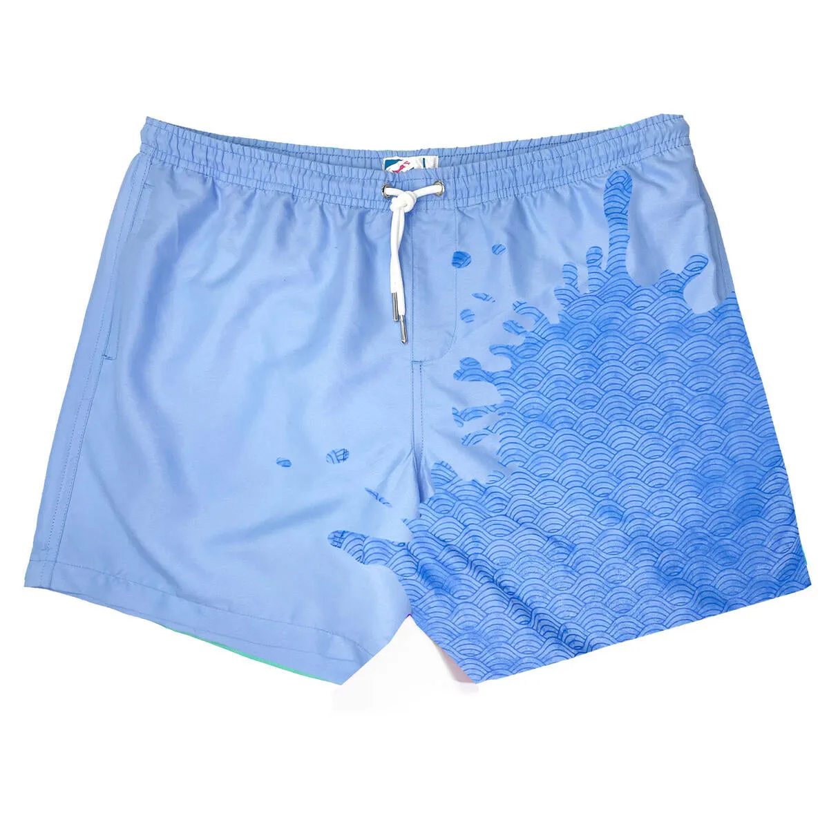 BOYS BLUE TO WAVES SWIM TRUNKS