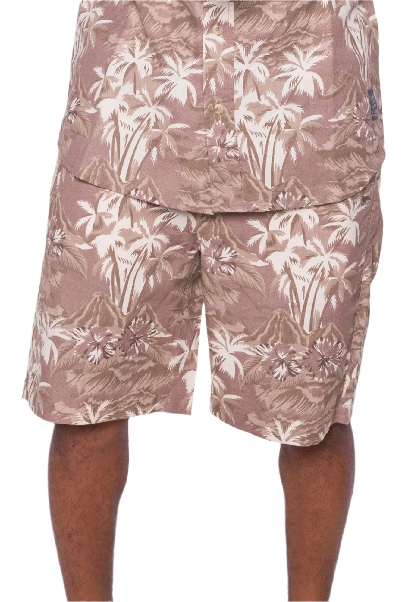 Bruno | Printed Linen Short