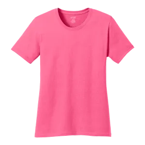 C1832W Ladies Core Cotton Tee