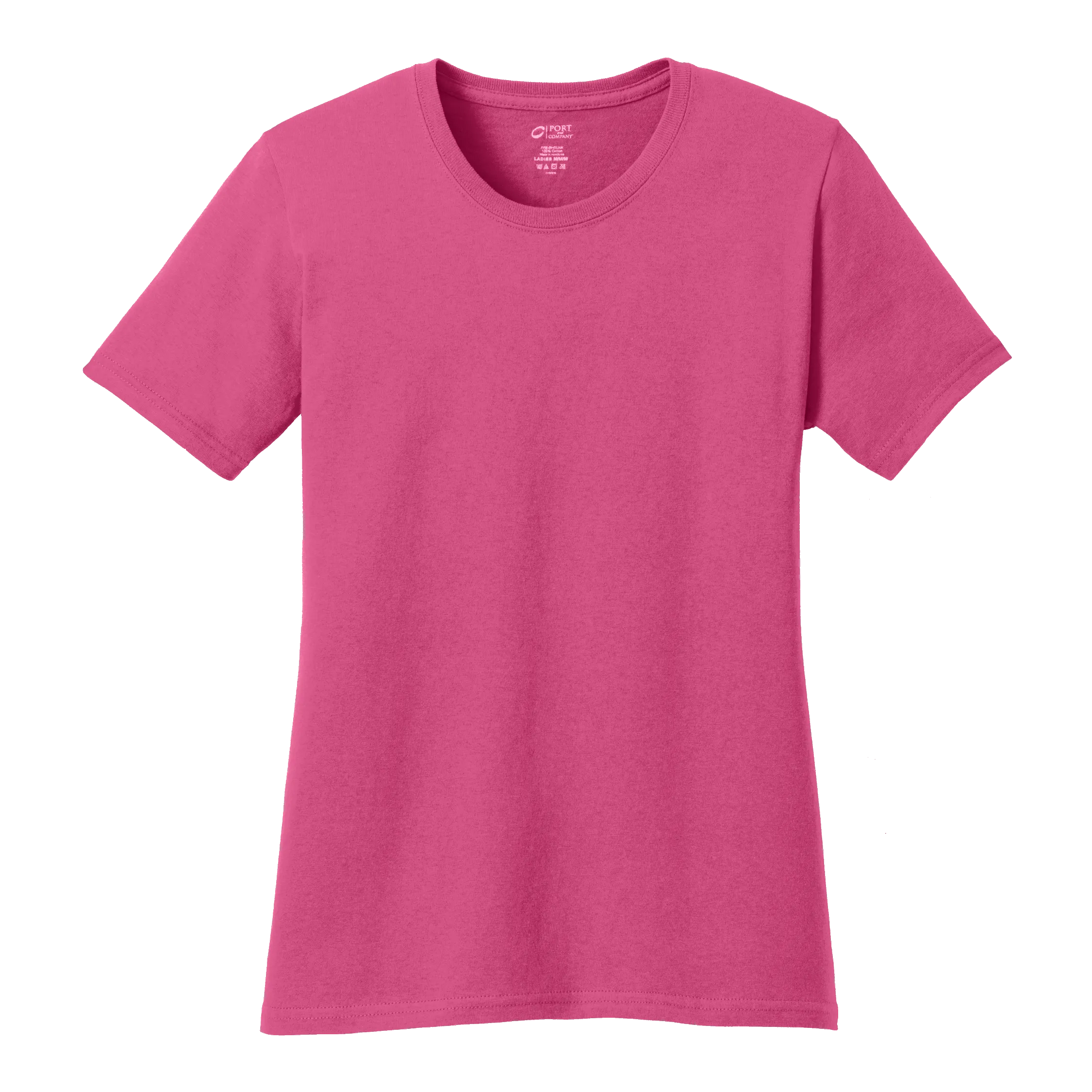 C1832W Ladies Core Cotton Tee