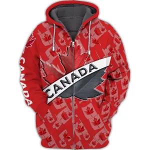 Canada Maple Leaf Spider - 3D Full Print