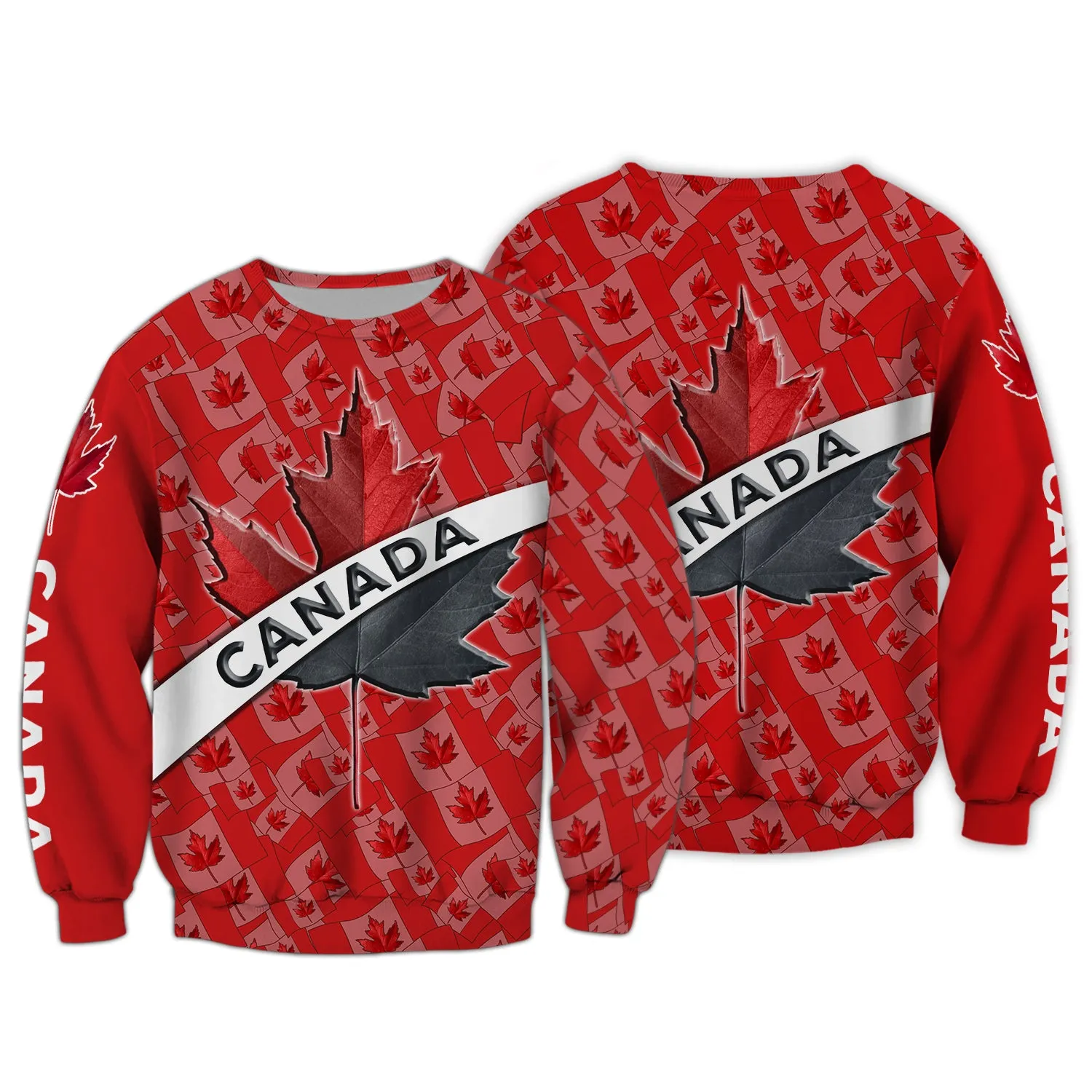 Canada Maple Leaf Spider - 3D Full Print