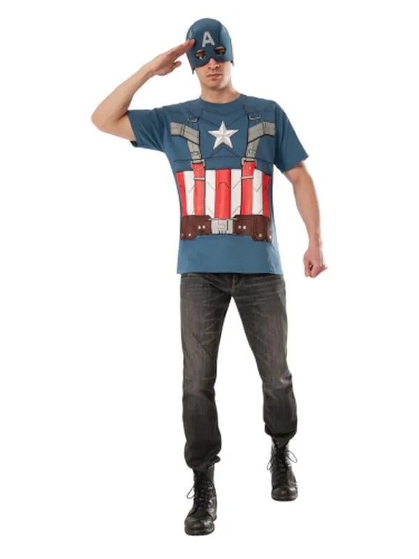 Captain America Retro Shirt Size M