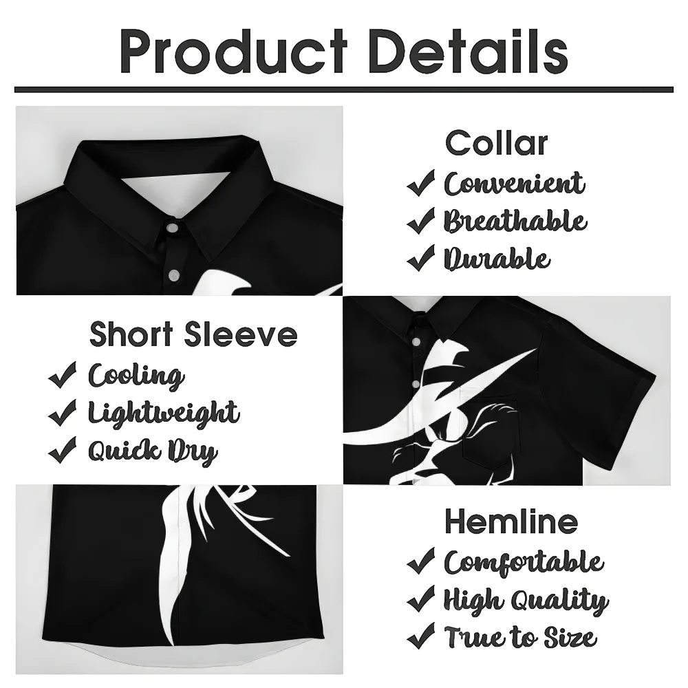 Cartoon Character Casual Short Sleeve Shirt 2403000144