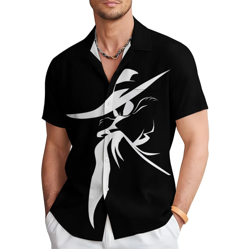 Cartoon Character Casual Short Sleeve Shirt 2403000144