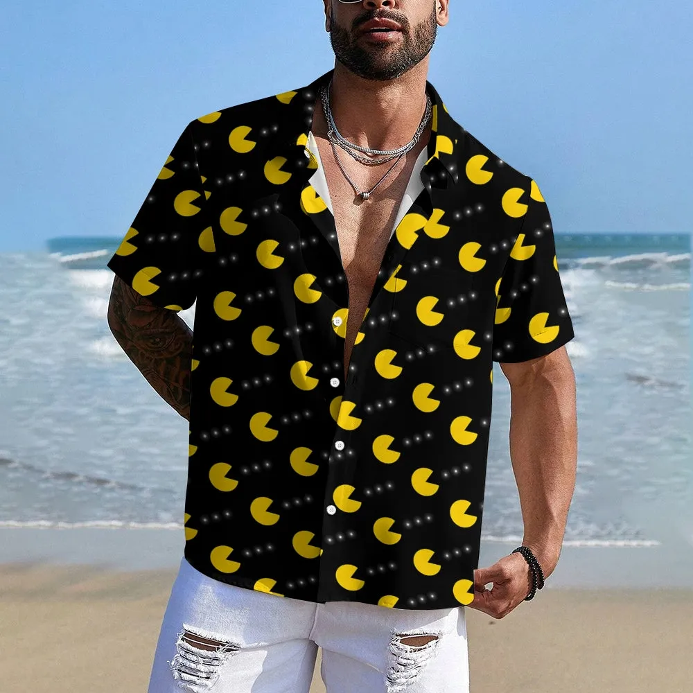 Cartoon Games Casual Short Sleeve Shirt 2405000461