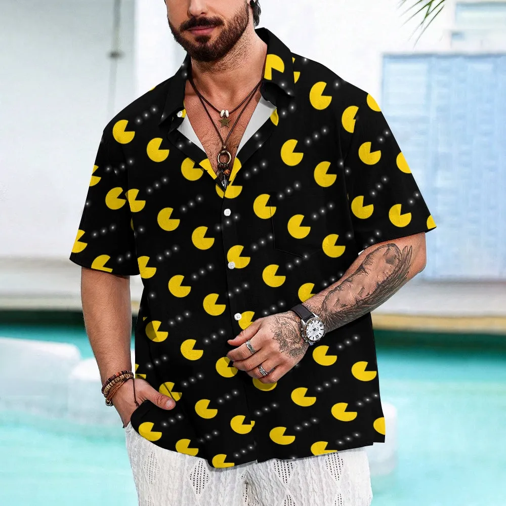 Cartoon Games Casual Short Sleeve Shirt 2405000461