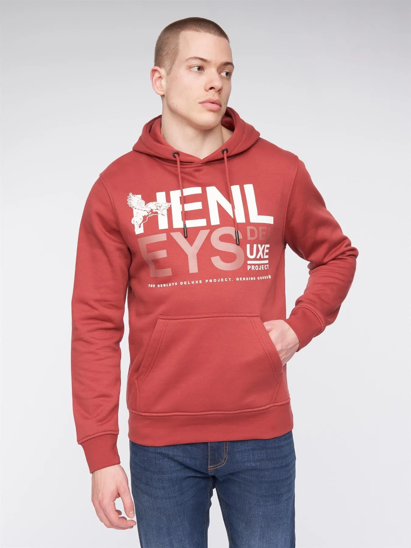 Classhen Hoodie Deep Red