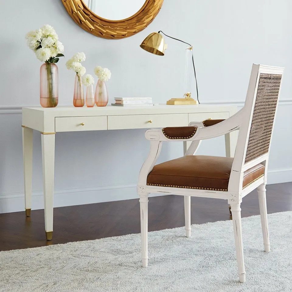 Claudette Desk - White