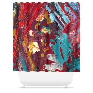 Comic Book Hero Shower Curtain