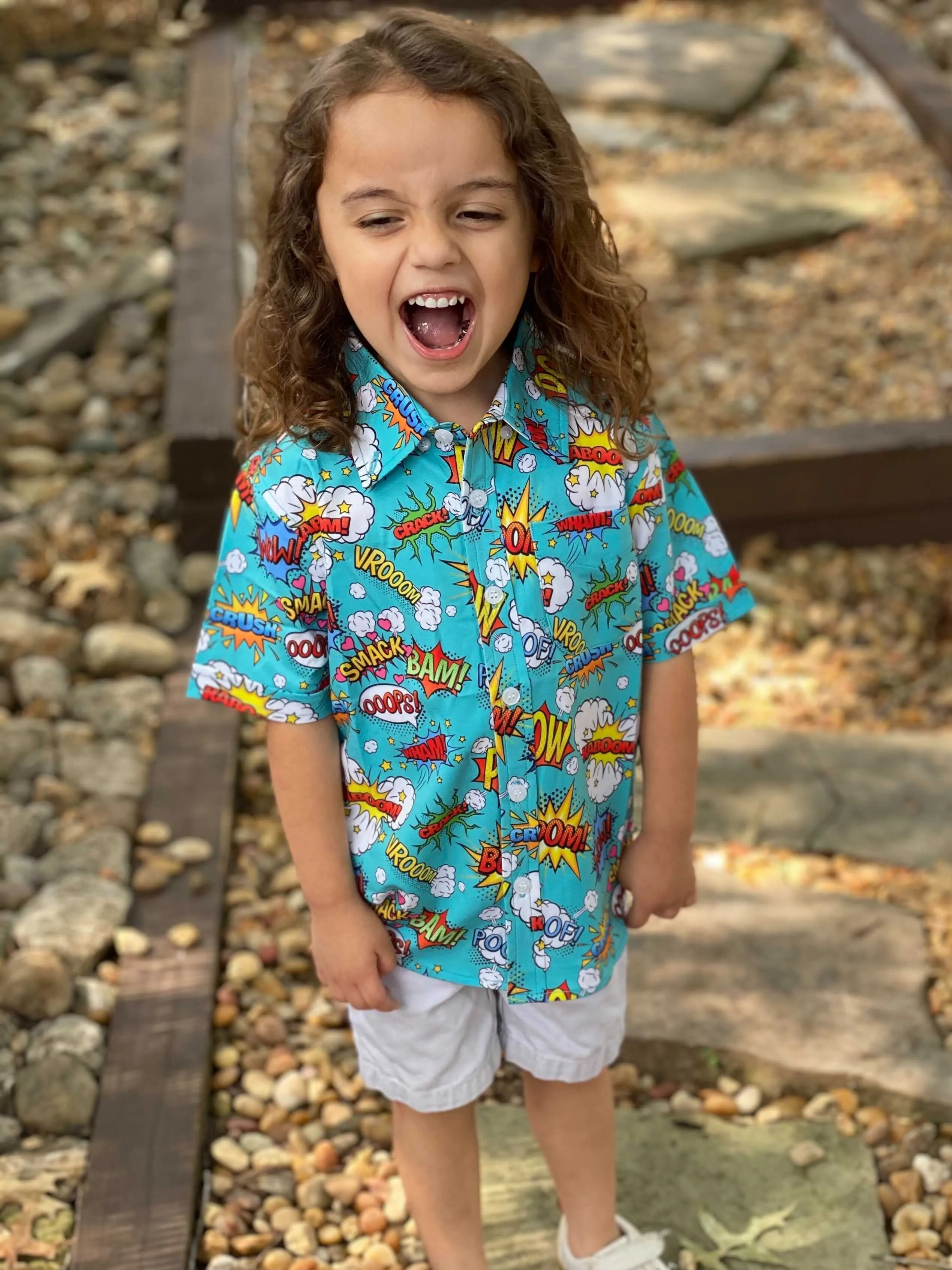 Comic Book Youth Button Down