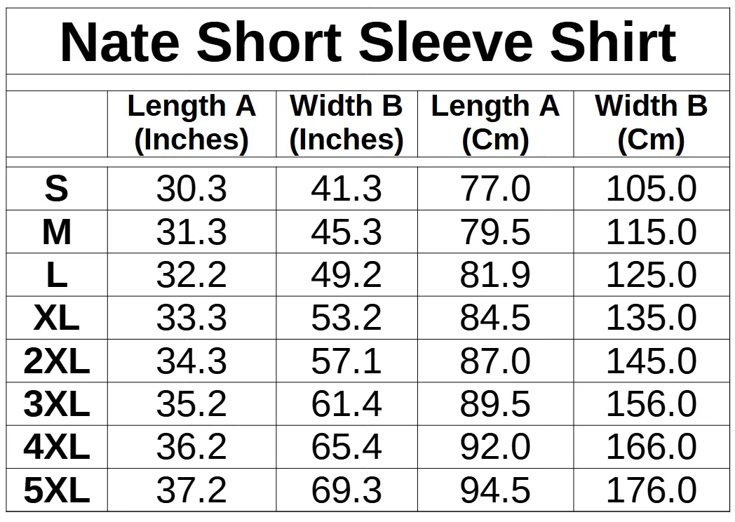 Comic BOOM! - Nate Short Sleeve Shirt (Small-5XL)