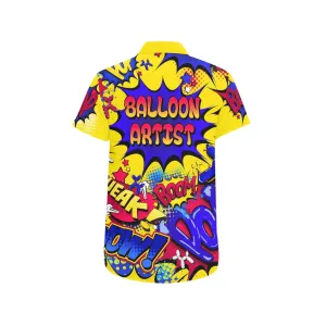 Comic BOOM! "Balloon Artist" - Short Sleeve Shirt With Pocket