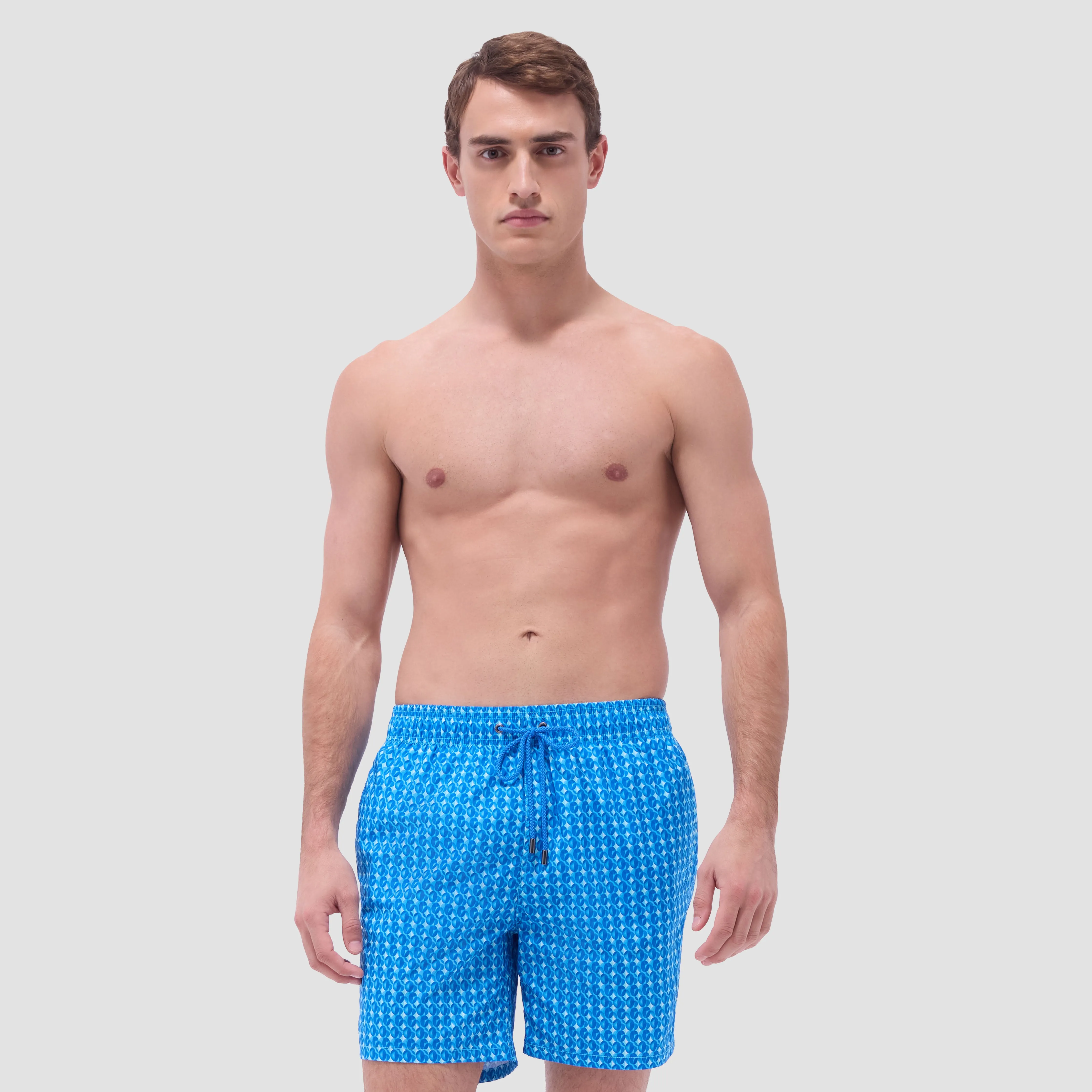 Cosmo Geometric Swim Trunks