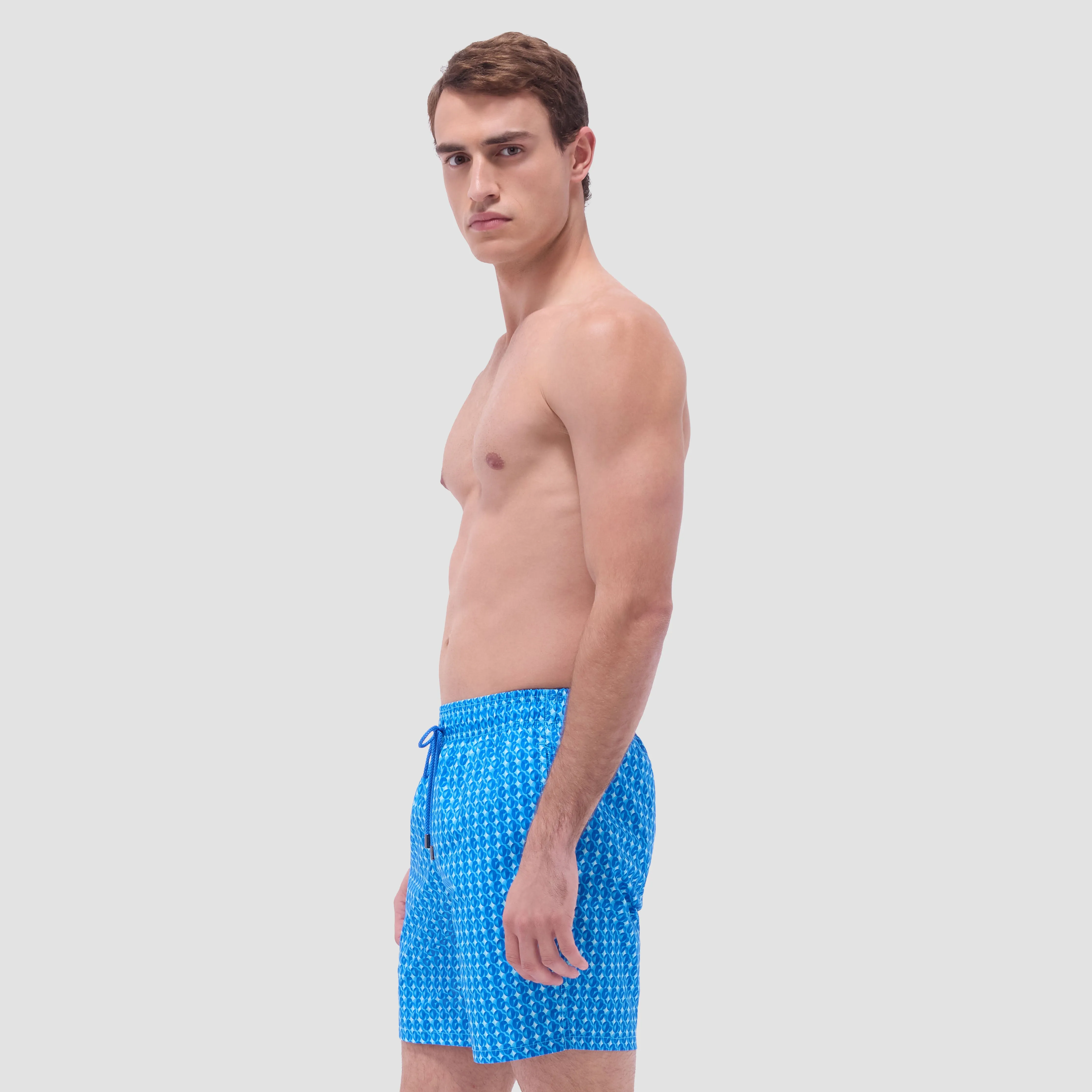Cosmo Geometric Swim Trunks