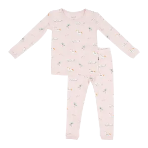 Court Culture x Kyte Baby Beach Blush Toddler PJ Set