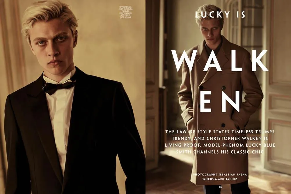 CR FASHION MEN'S BOOK Magazine #1 LUCKY BLUE SMITH Kate Upton GABRIEL KANE DAY LEWIS