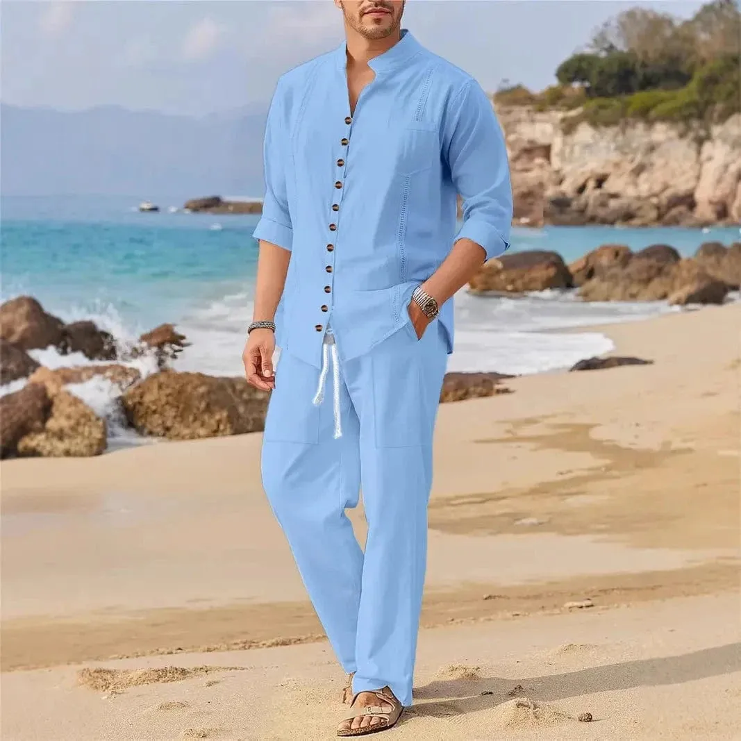 Cuban Breeze Men's Lounge Set